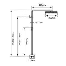 CH2125.SH.N+CH0002.SH+CH-S8.HHS | Square Shower Station gallery detail image