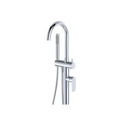 Empire Slim Floor Mounted Bath Mixer with Hand Shower gallery detail image