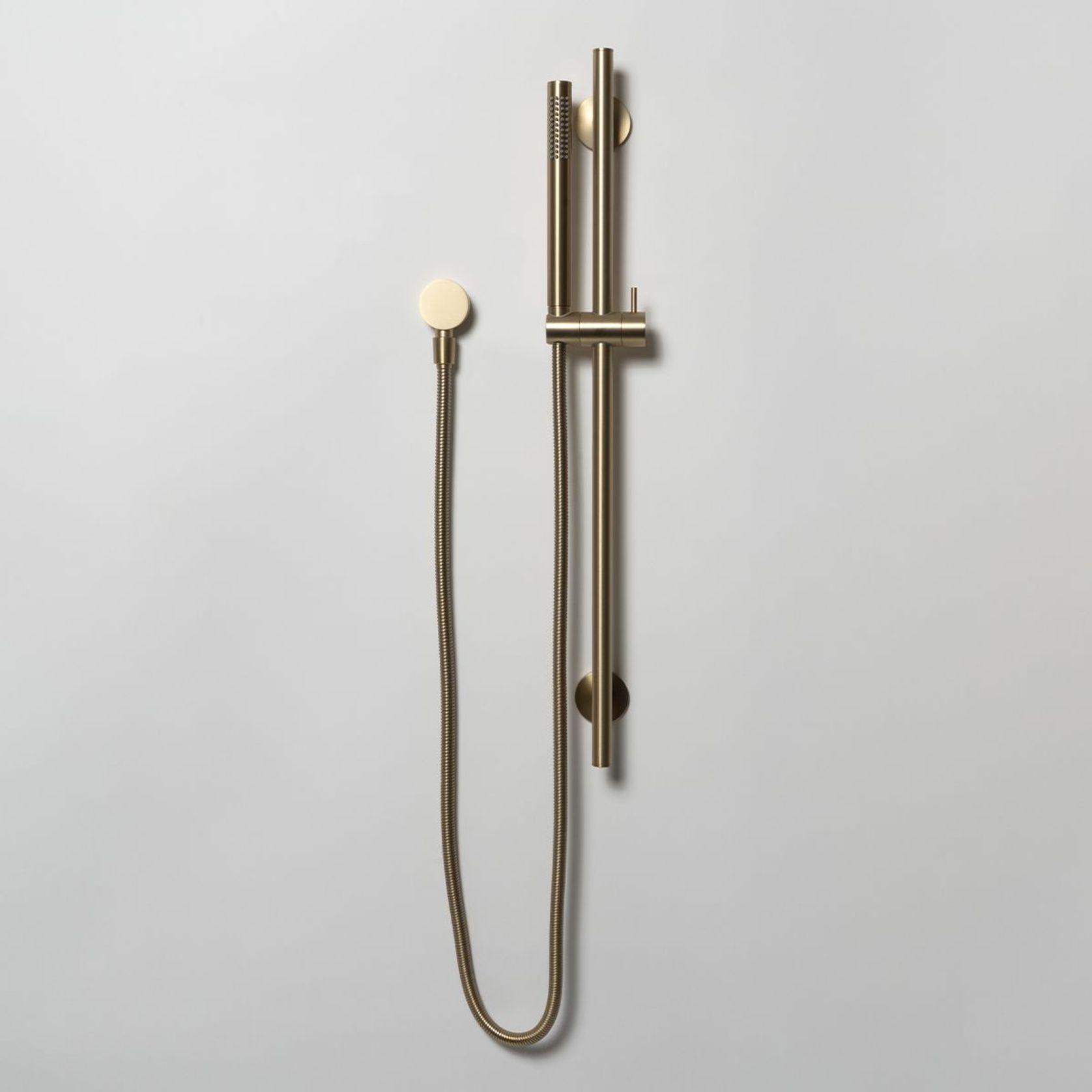 Mira Brushed Brass Gold Shower on Rail gallery detail image