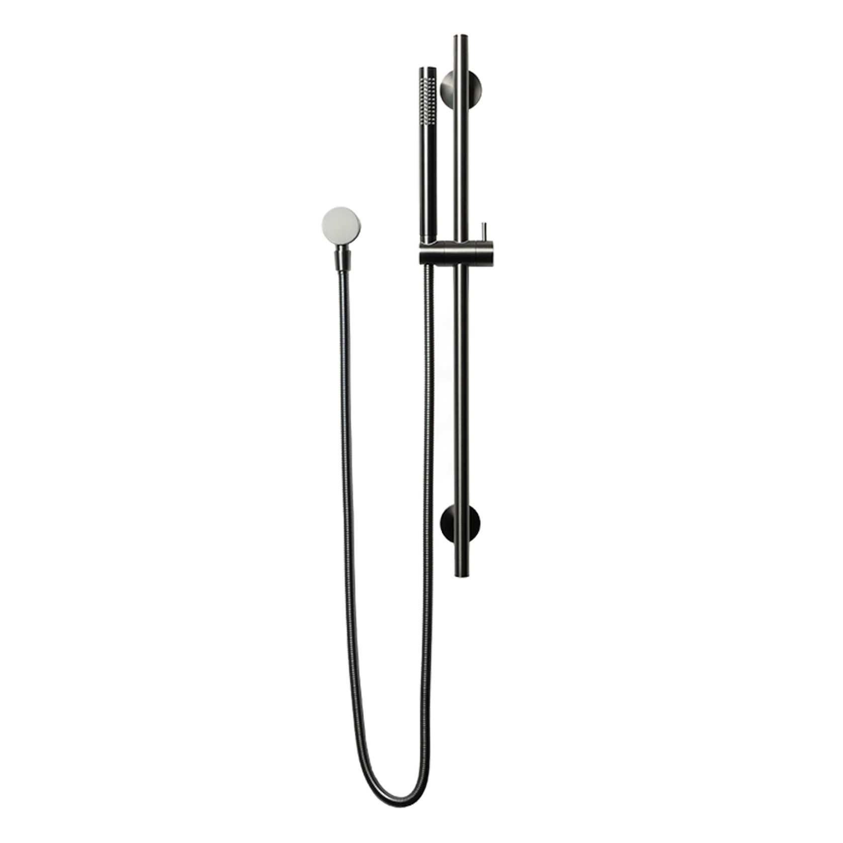Mira Brushed Gunmetal Shower on Rail gallery detail image