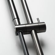 Mira Brushed Gunmetal Shower on Rail gallery detail image