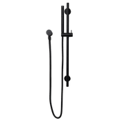 Mira Matte Black Shower on Rail gallery detail image