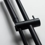 Mira Matte Black Shower on Rail gallery detail image