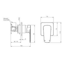 Axiss II Mains Pressure Shower Mixer gallery detail image