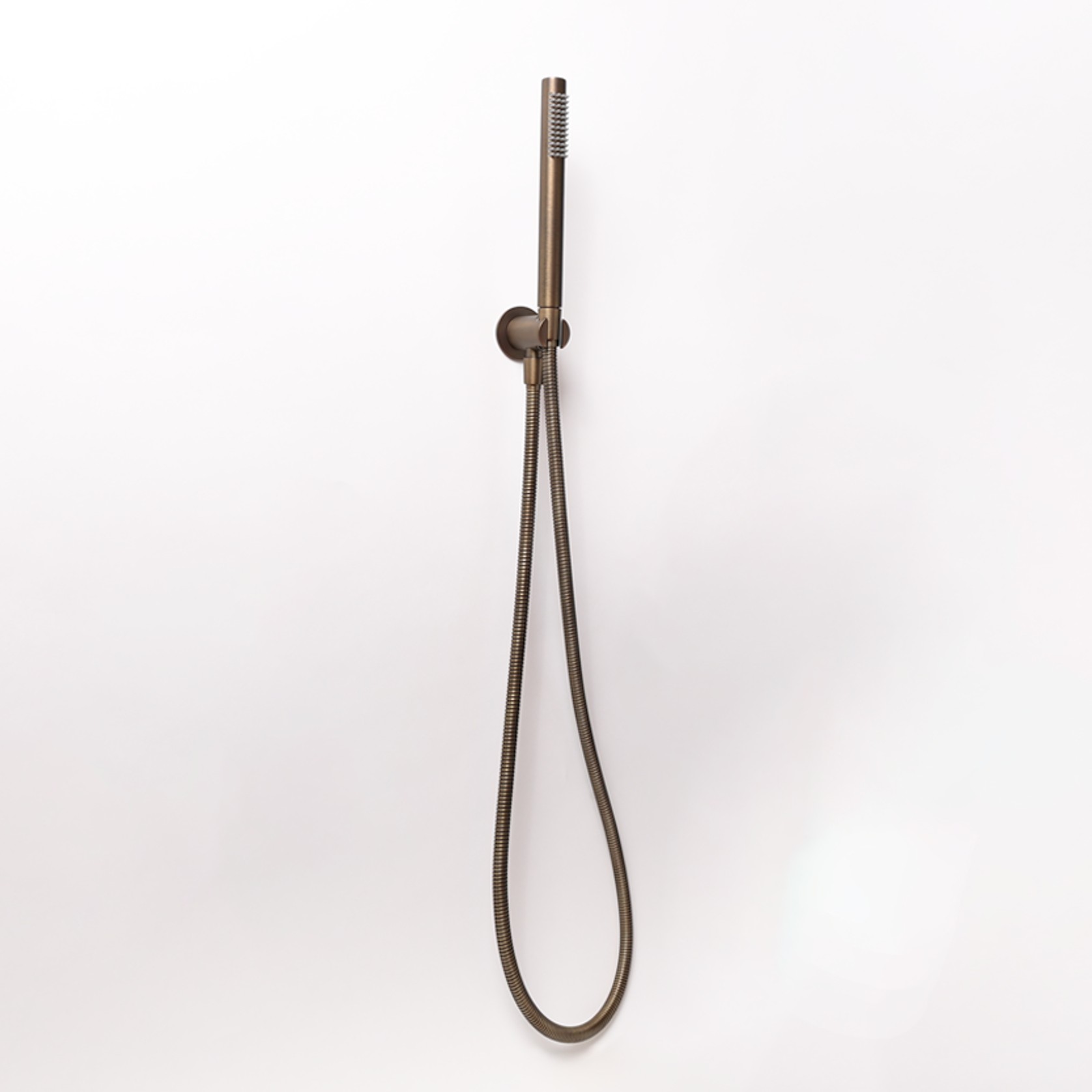 Mira Brushed Vintage Antique Brass Hand Shower and Hose gallery detail image
