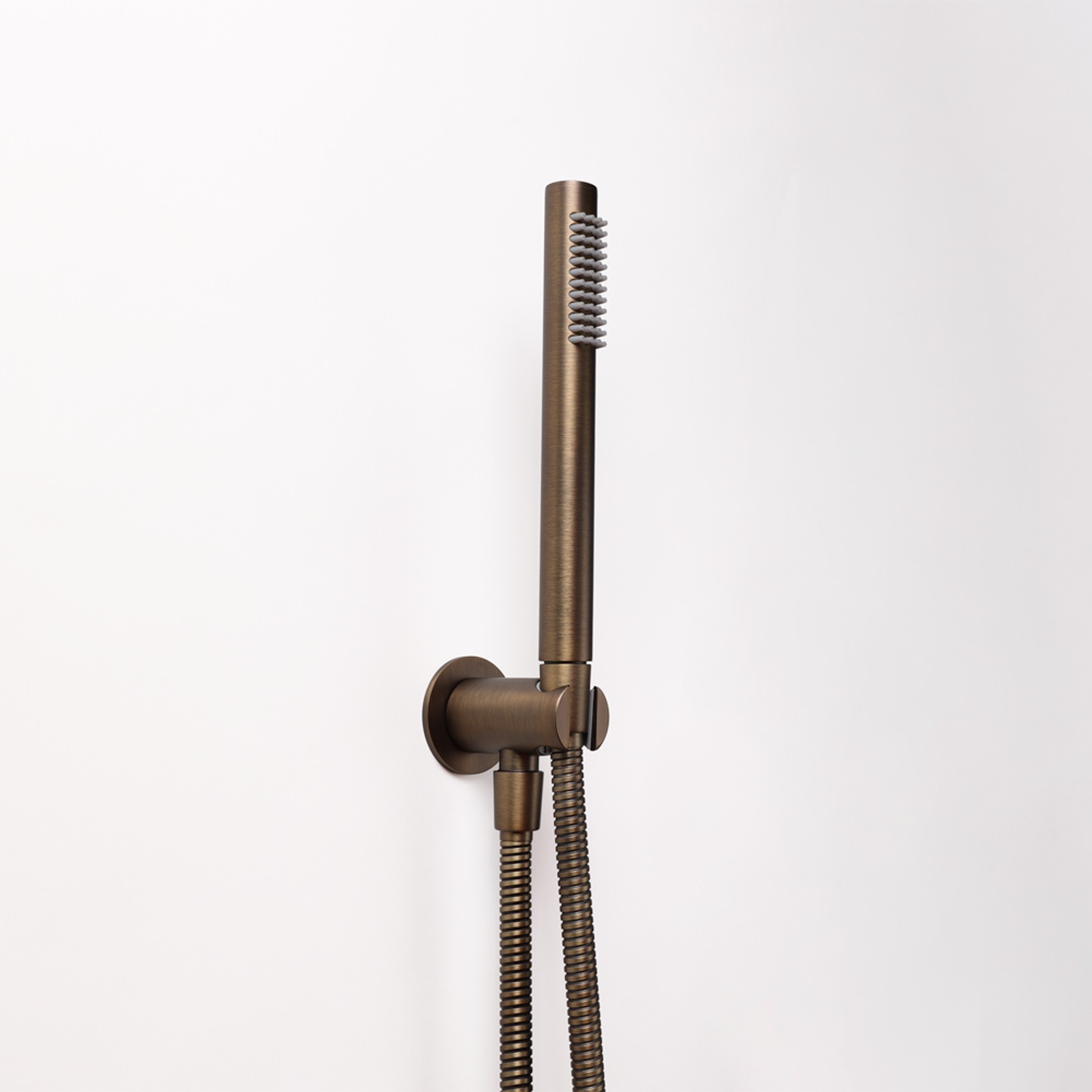 Mira Brushed Vintage Antique Brass Hand Shower and Hose gallery detail image