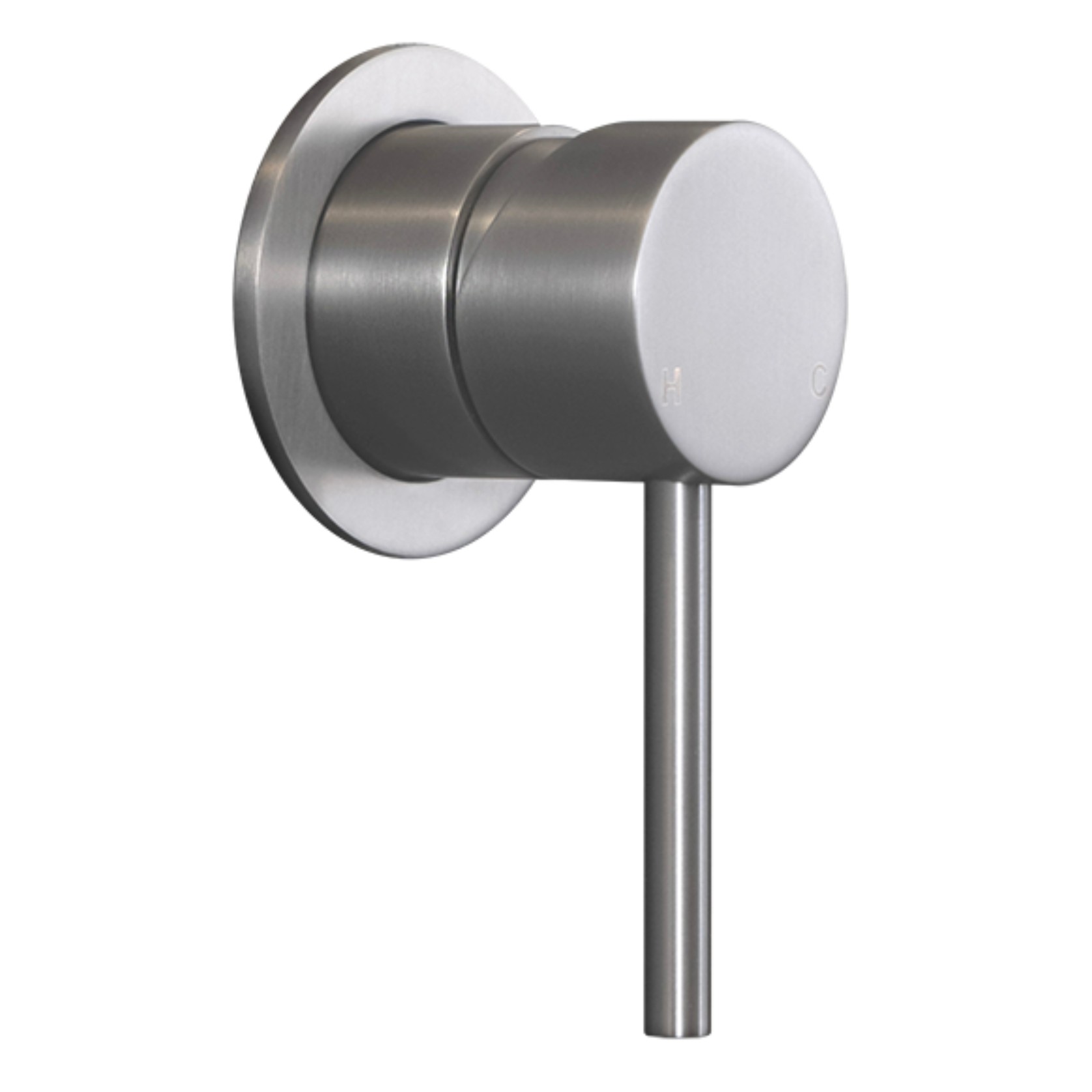 Mira Brushed Nickel Wall Mixer gallery detail image