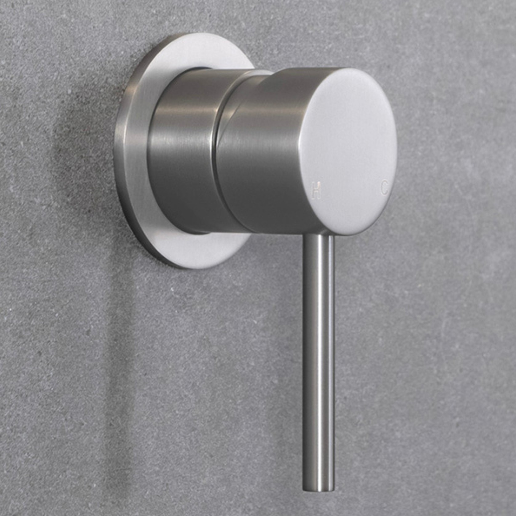 Mira Brushed Nickel Wall Mixer gallery detail image
