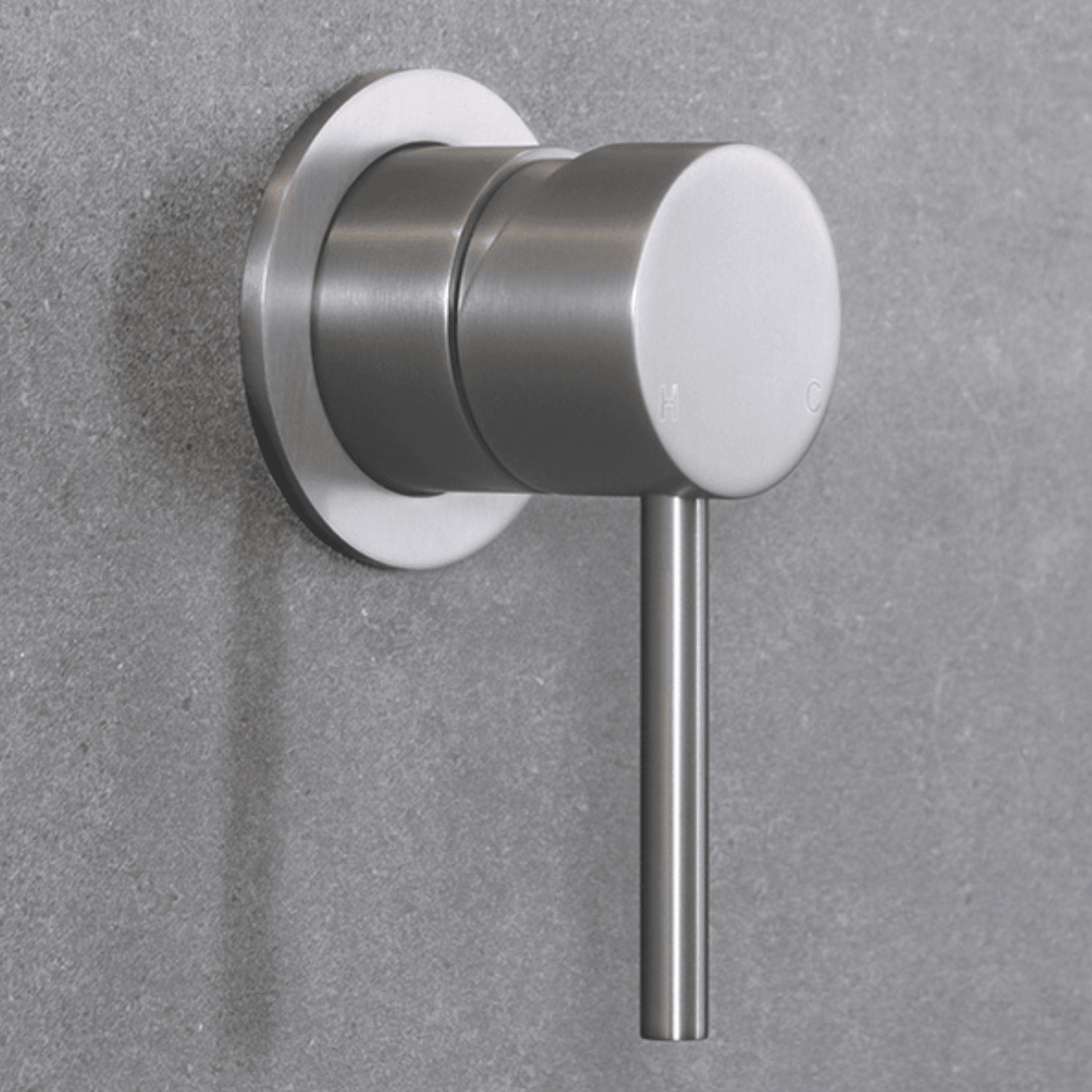 Mira Brushed Nickel Wall Mixer gallery detail image