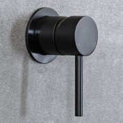 Mira Matte Black Wall Mixer gallery detail image