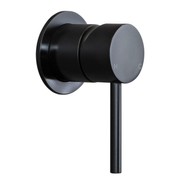 Mira Matte Black Wall Mixer gallery detail image