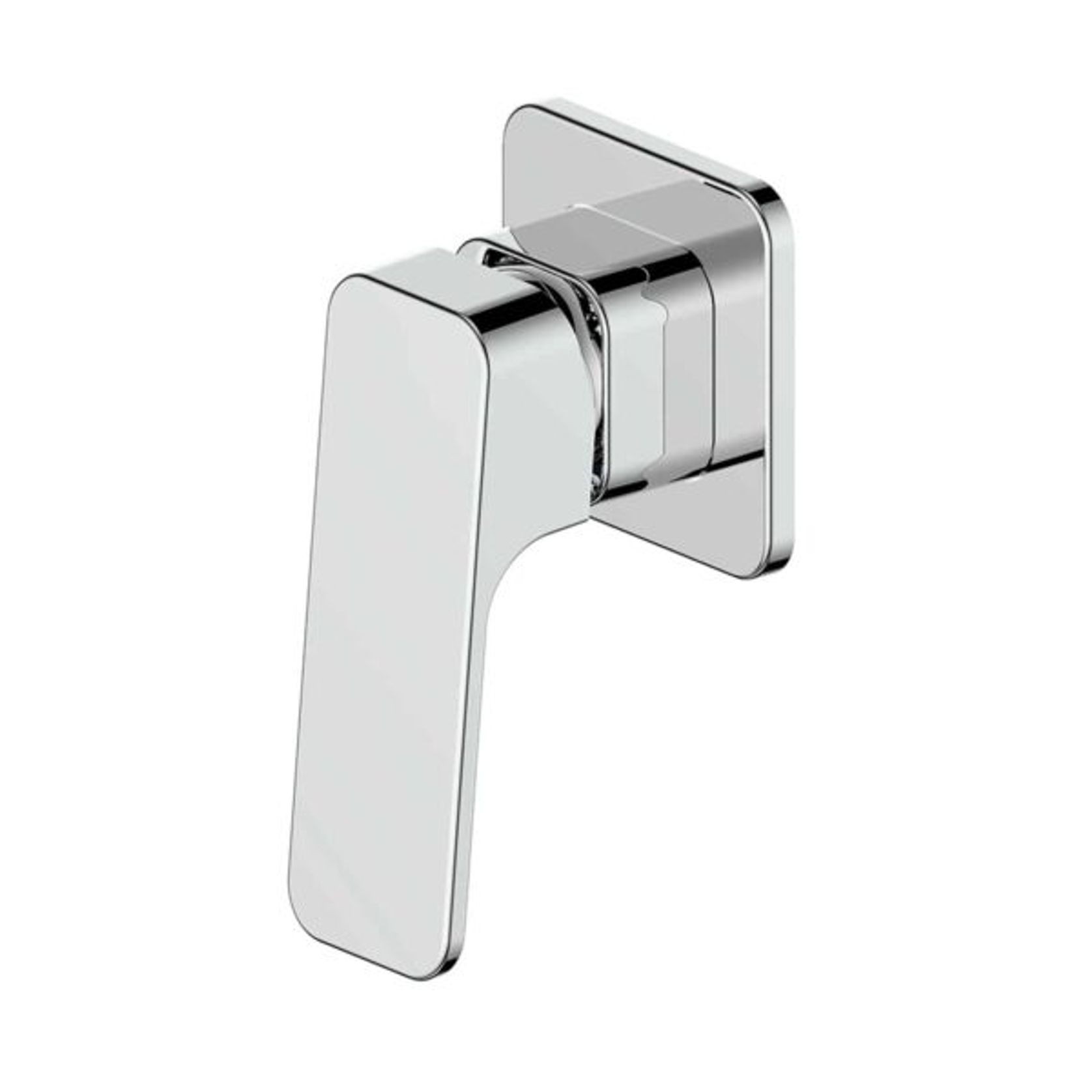 Swept Shower Mixer Trim Set gallery detail image