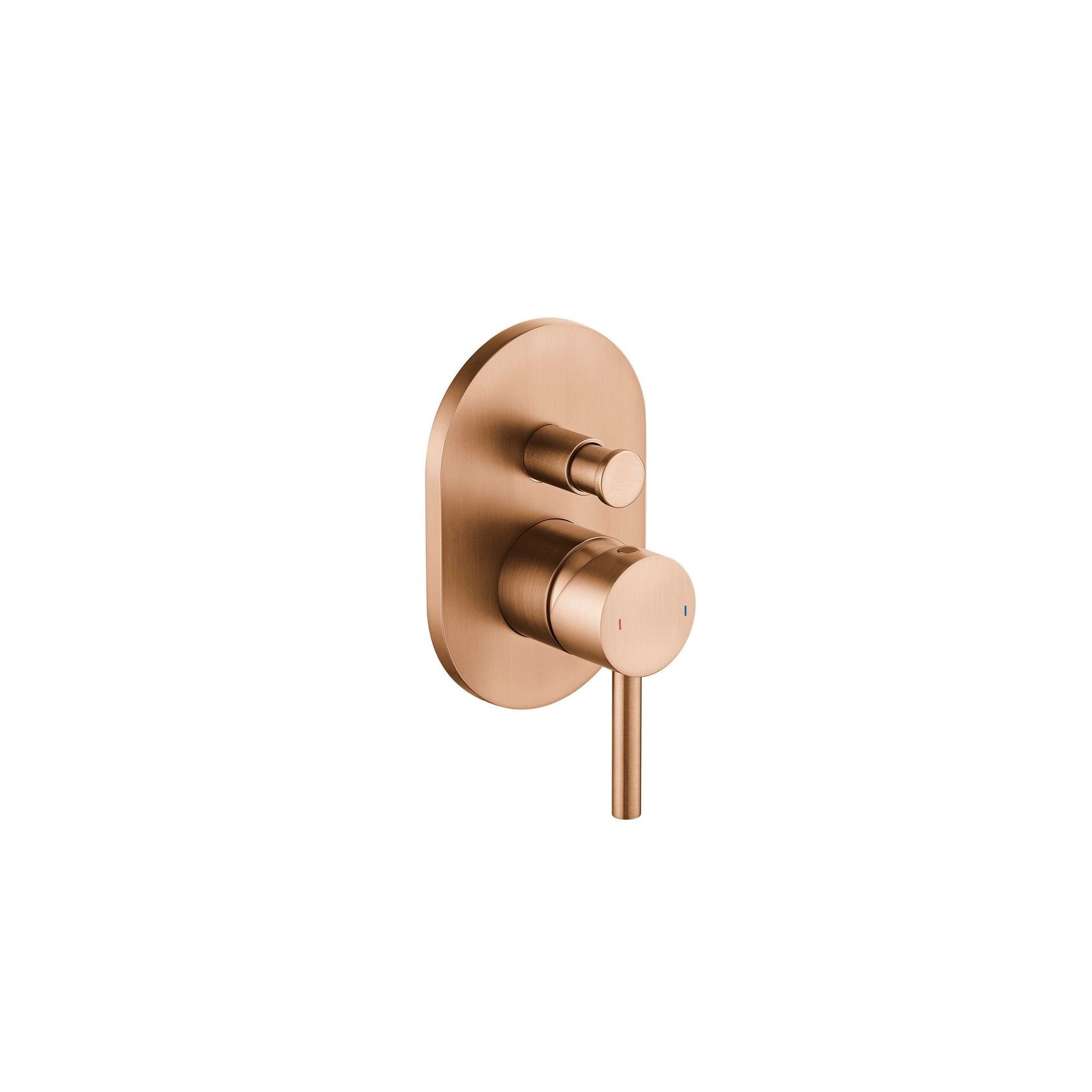 Code Dusk Shower Diverter Mixer - Brushed Copper gallery detail image