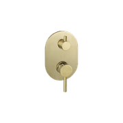 Scarab Shower Divert Mixer Brushed Gold gallery detail image
