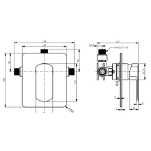 Ion Multi Pressure Shower Mixer gallery detail image