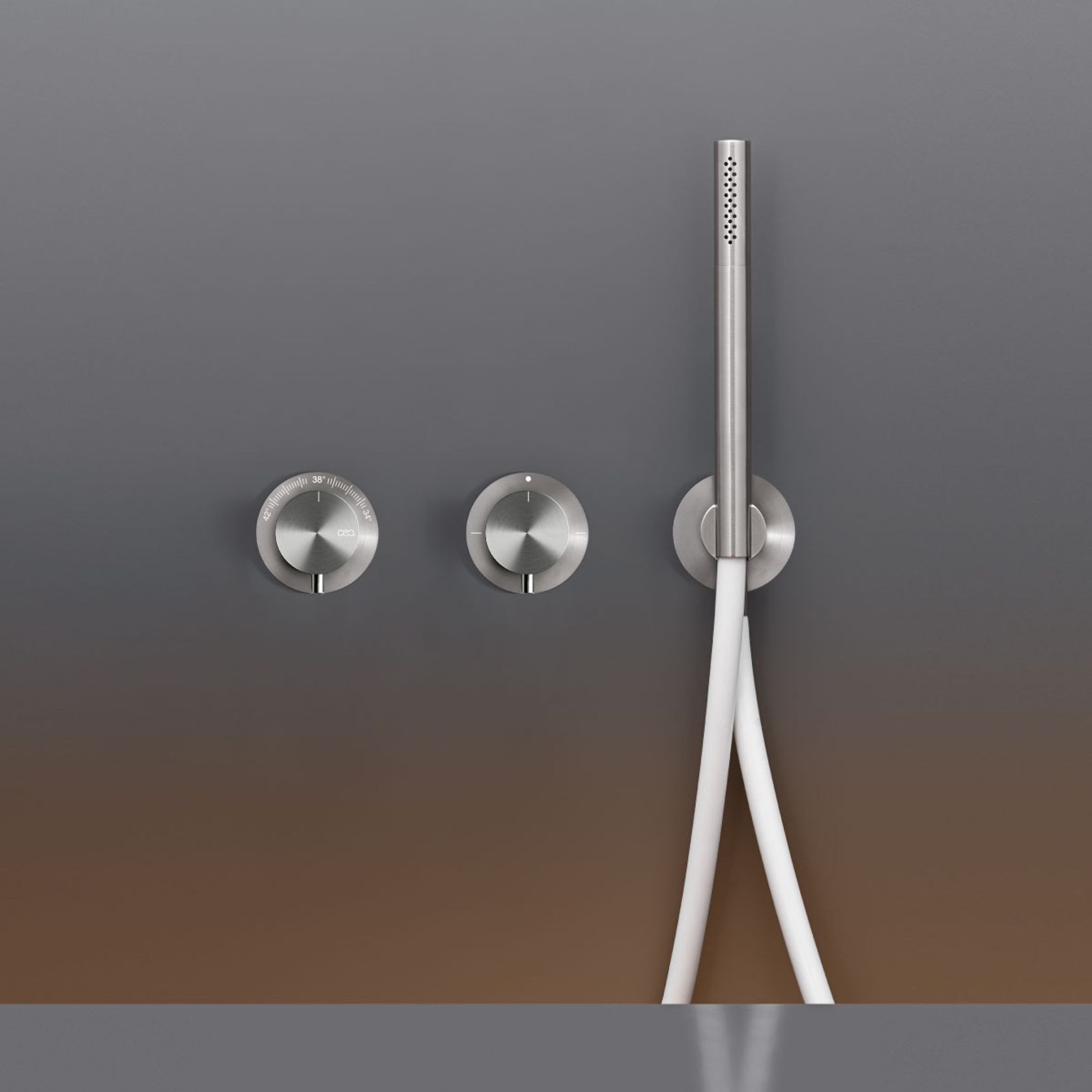 MILO 360 Wall Mounted Mixer 2 Way Bathtub/Shower by CEA gallery detail image