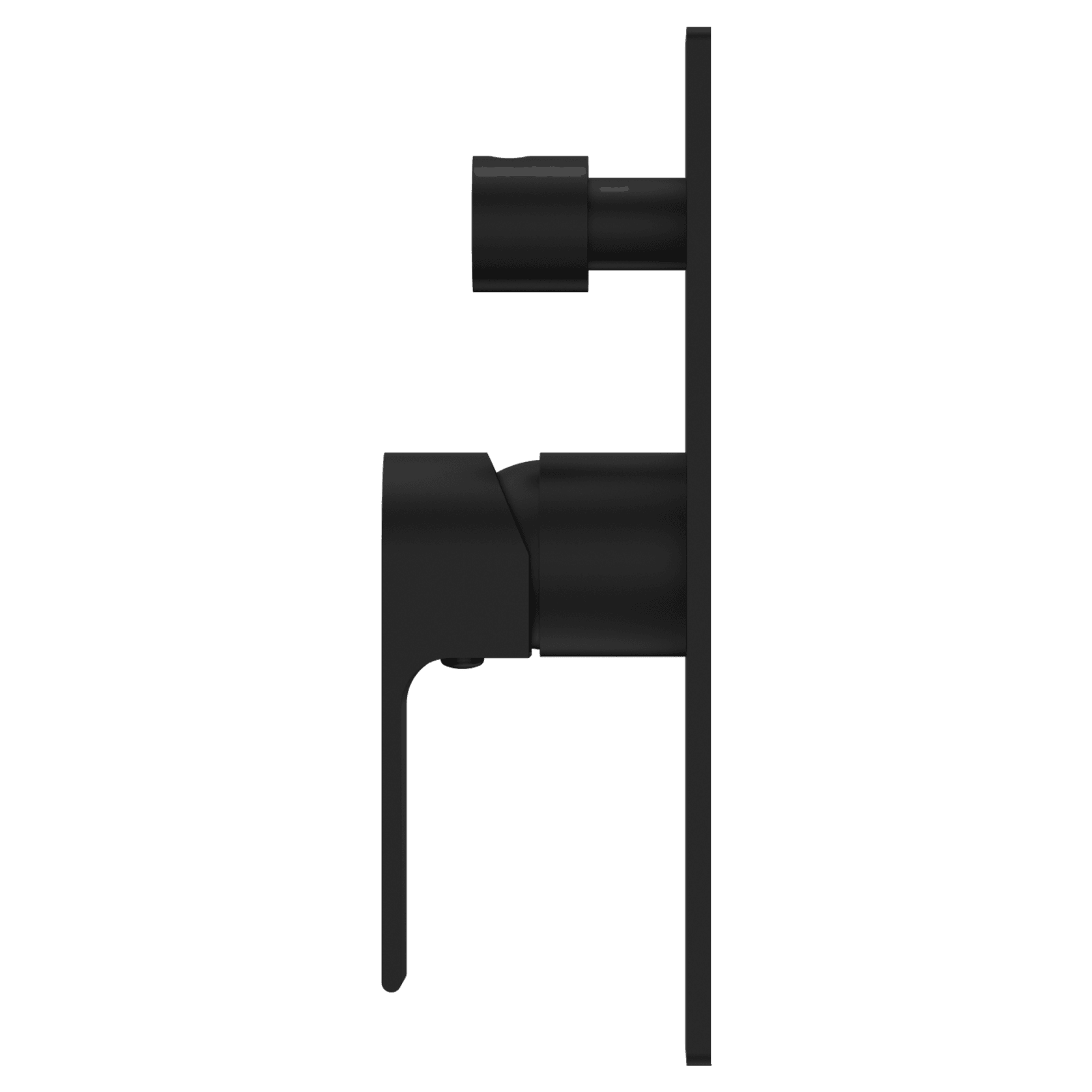 Bianca Shower Mixer & Divertor | Matte Black gallery detail image