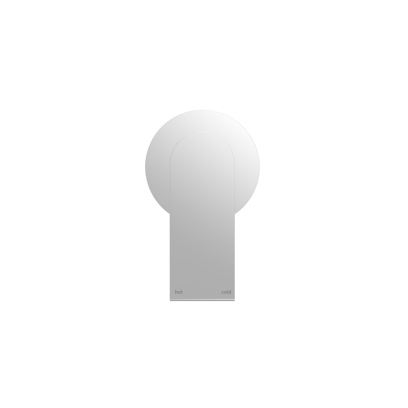 Bianca Shower Mixer 80mm Plate | Chrome gallery detail image