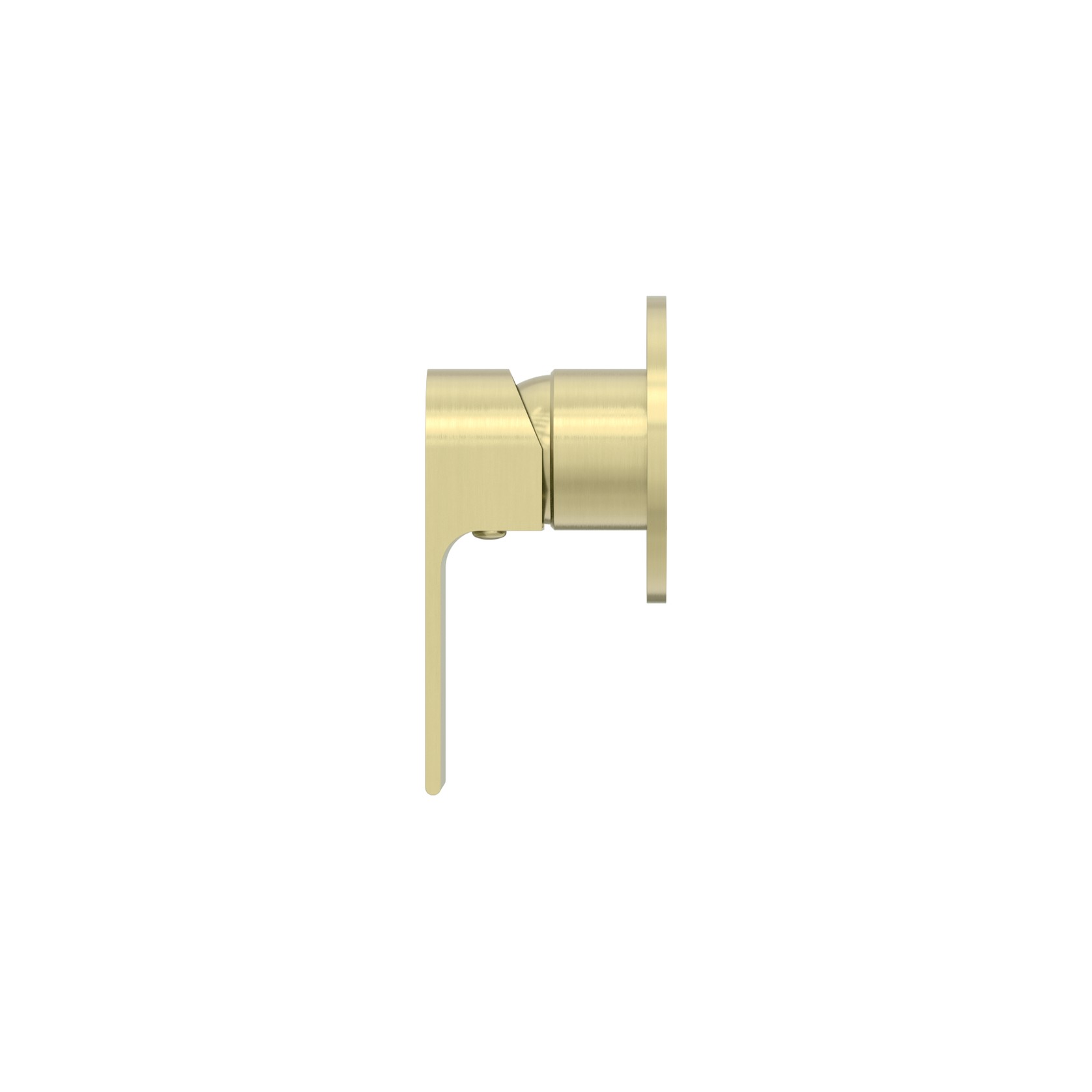 Bianca Shower Mixer 80mm Plate | Brushed Gold gallery detail image