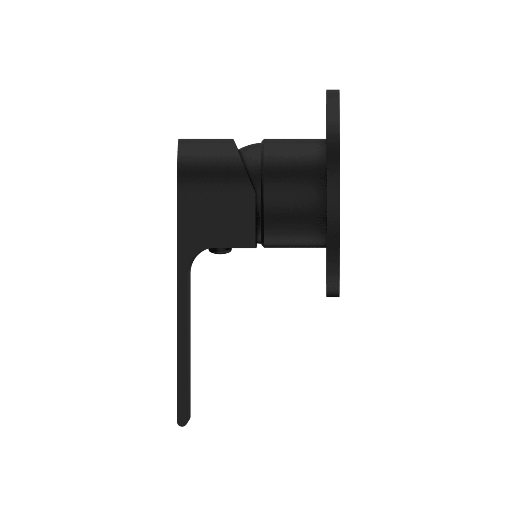 Bianca Shower Mixer 80mm Plate | Matte Black gallery detail image