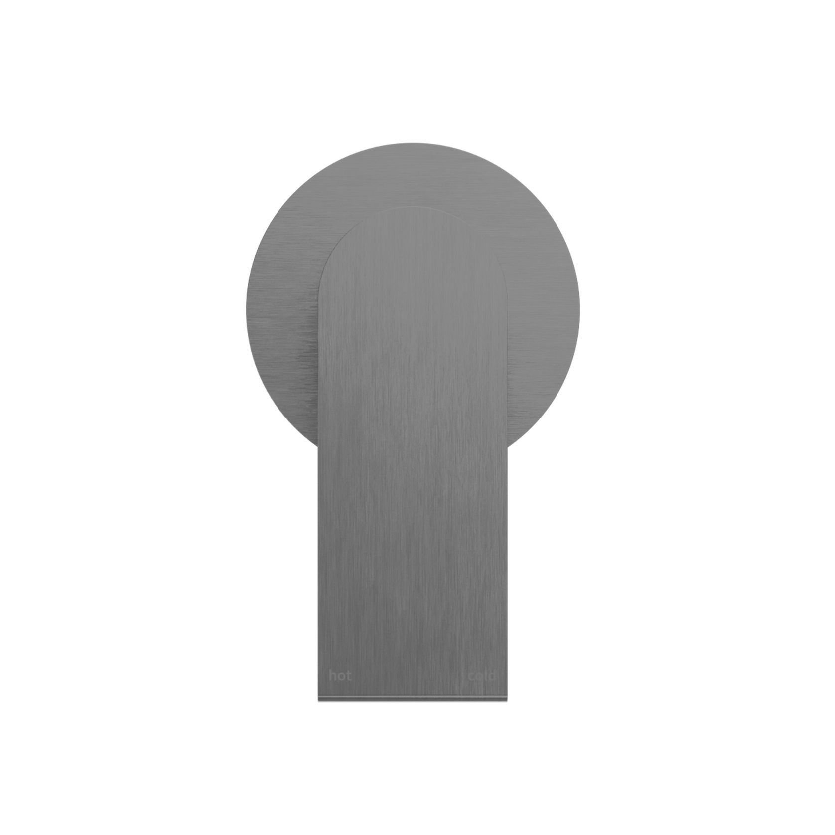 Bianca Shower Mixer 80mm Plate | Gun Metal gallery detail image