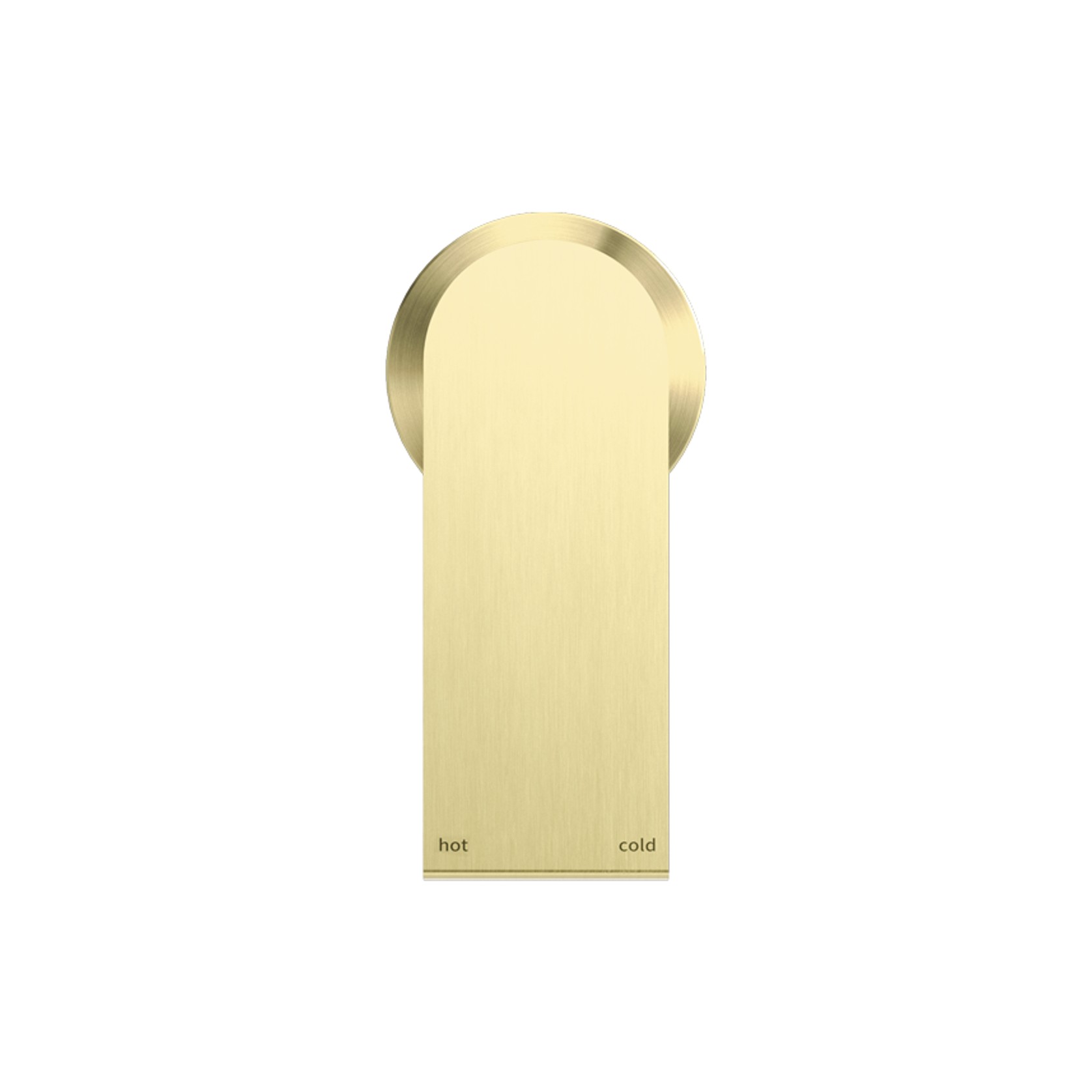 Bianca Shower Mixer 60mm Plate | Brushed Gold gallery detail image