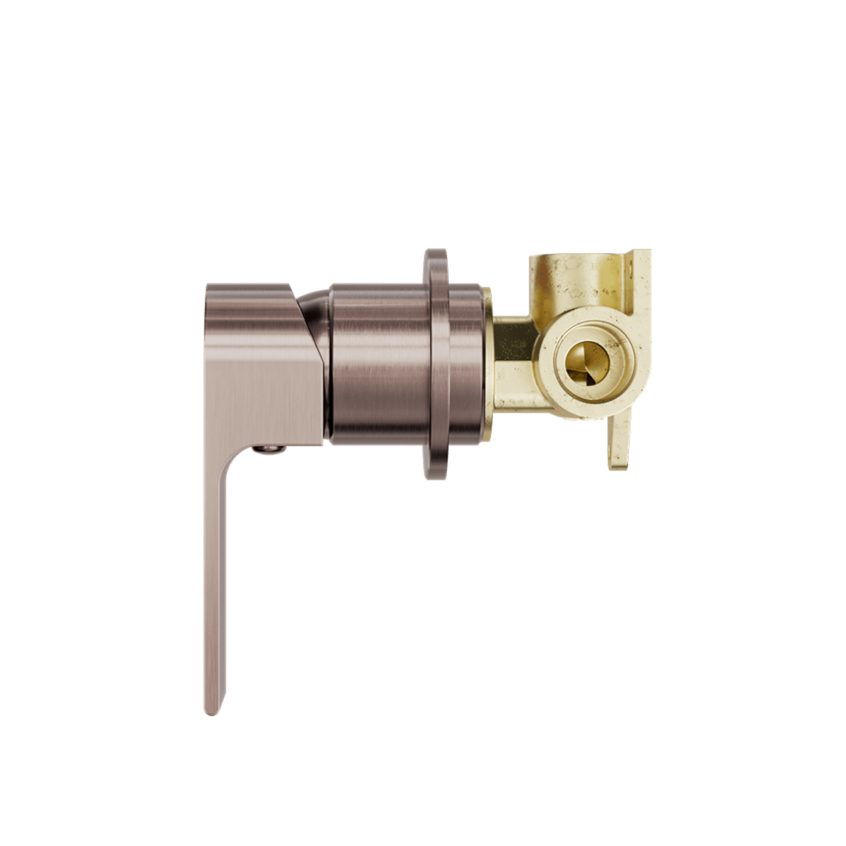 Bianca Shower Mixer 60mm Plate | Brushed Bronze gallery detail image