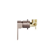 Bianca Shower Mixer 60mm Plate | Brushed Bronze gallery detail image