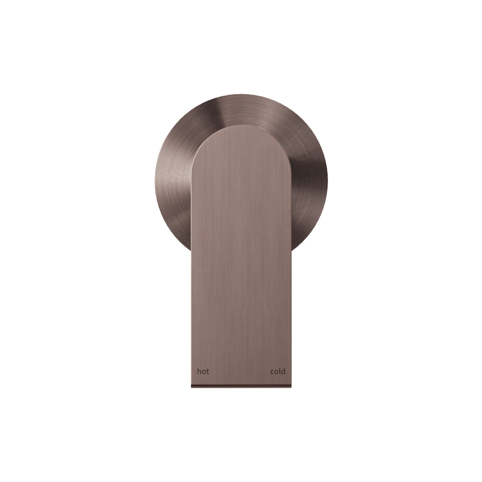 Bianca Shower Mixer 80mm Plate | Brushed Bronze gallery detail image