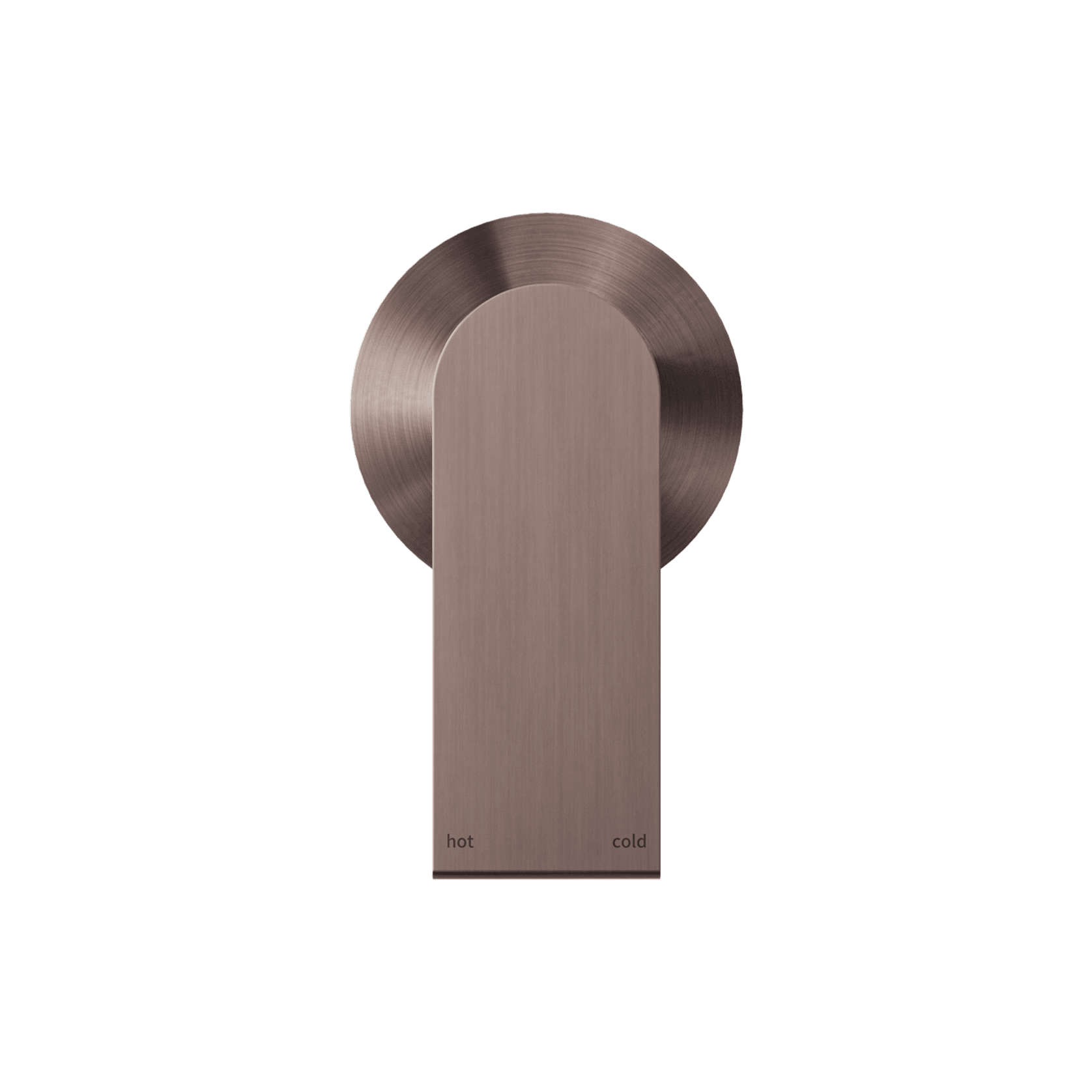 Bianca Shower Mixer 80mm Plate | Brushed Bronze gallery detail image
