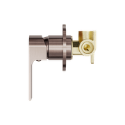 Bianca Shower Mixer 80mm Plate | Brushed Bronze gallery detail image