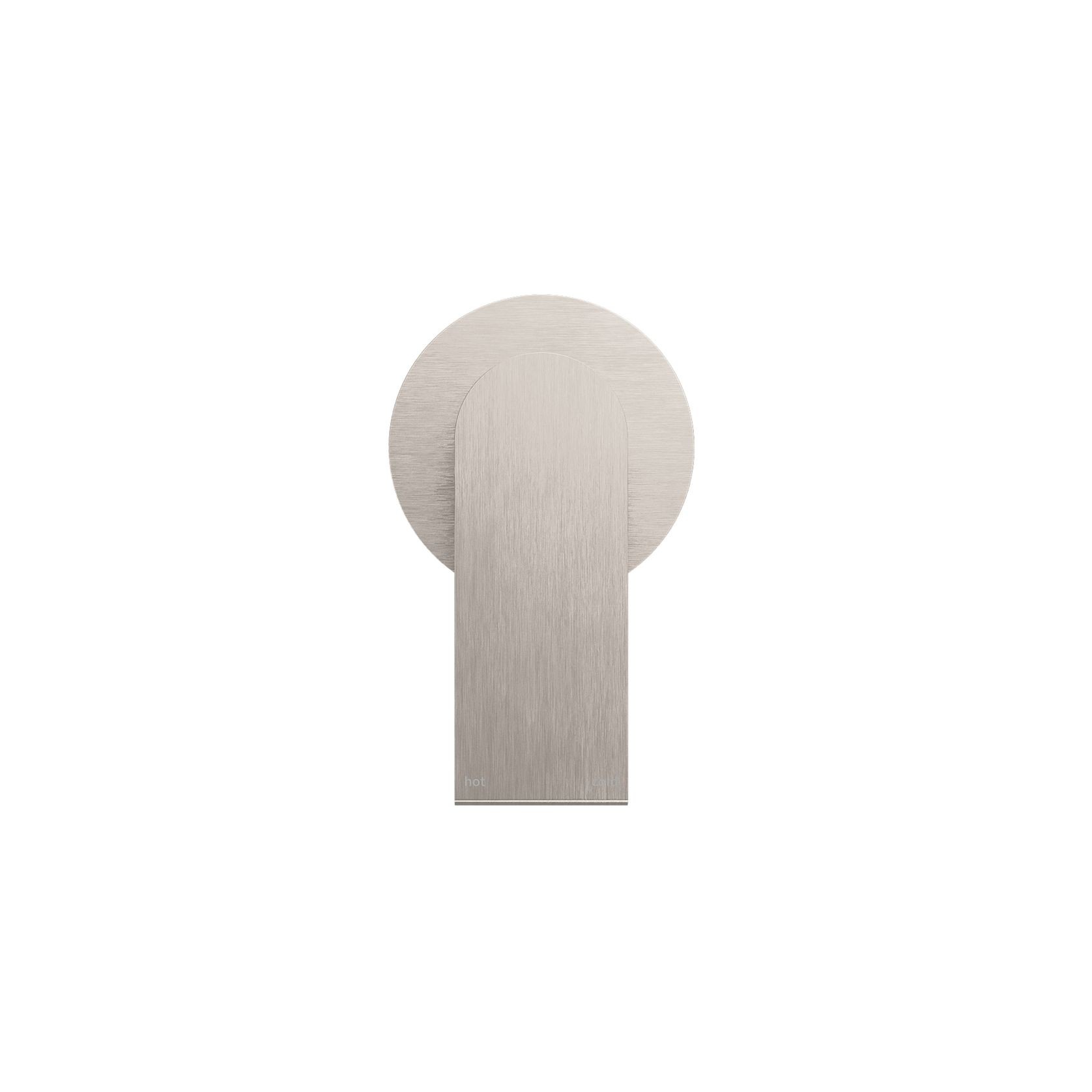 Bianca Shower Mixer 80mm Plate | Brushed Nickel gallery detail image