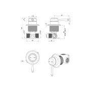 Mica Heritage Shower Mixer – TRIM KIT ONLY gallery detail image