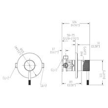 Uno Etch Multi Pressure Shower Mixer gallery detail image