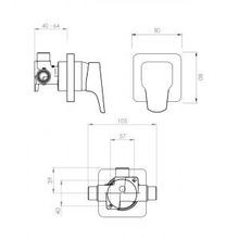 Eclipse Ultra Shower Mixer gallery detail image