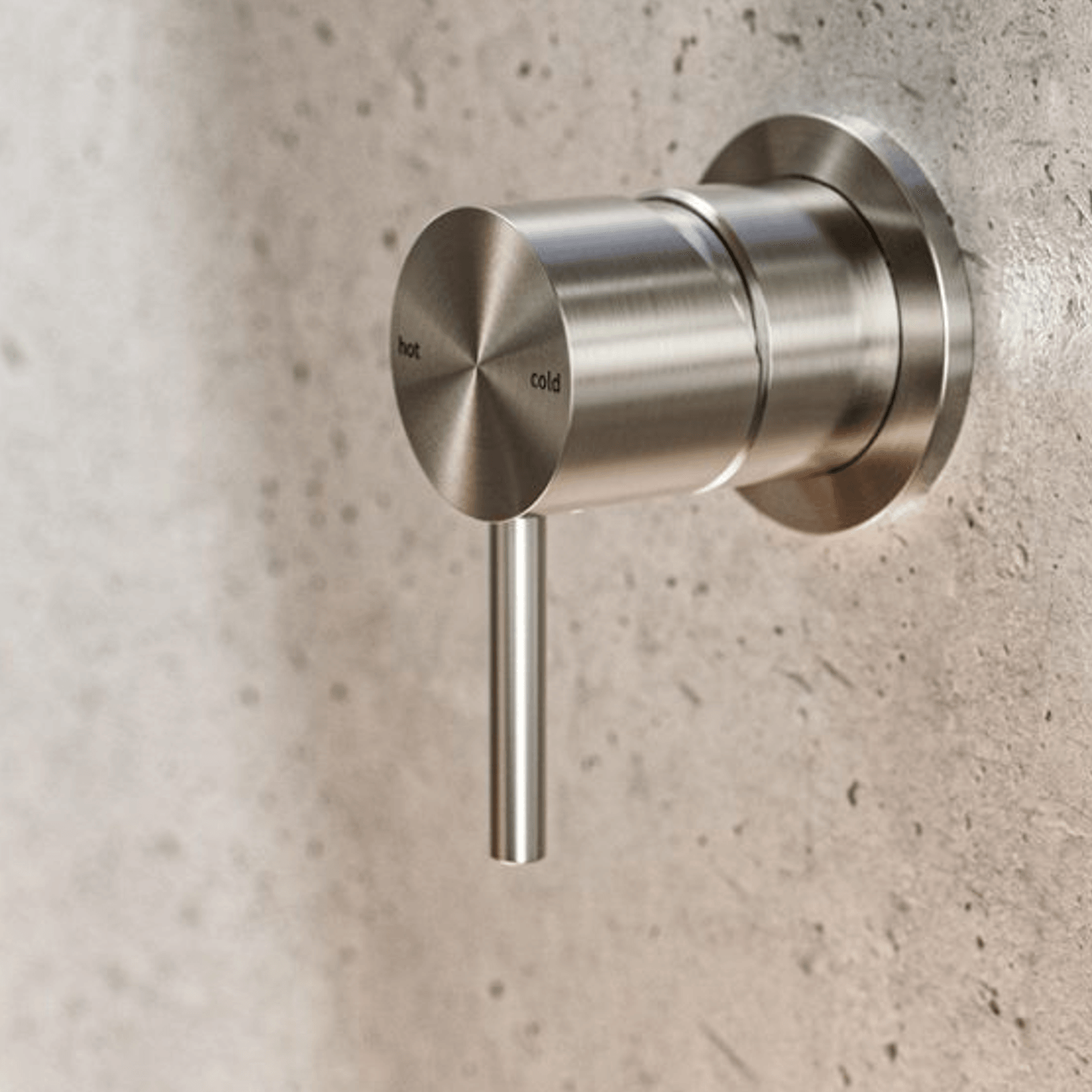 Zen SS316L Shower Mixer | Brushed Nickel gallery detail image