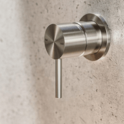 Zen SS316L Shower Mixer | Brushed Nickel gallery detail image