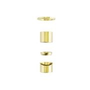 Zen SS316L Shower Mixer Trim Kits | Brushed Gold gallery detail image
