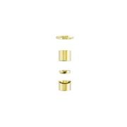 Zen SS316L Shower Mixer Trim Kits | Brushed Gold gallery detail image