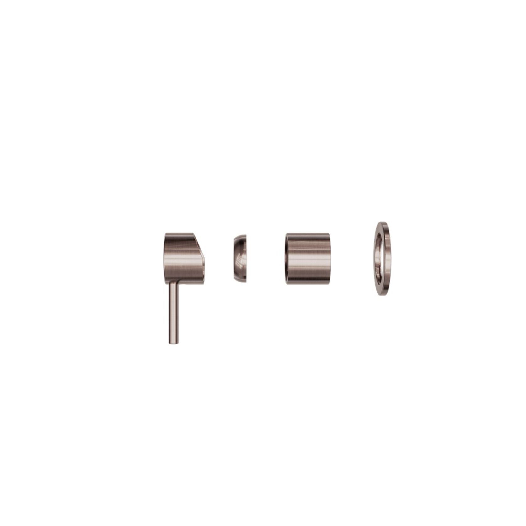 Zen SS316L Shower Mixer Trim Kits | Brushed Bronze gallery detail image