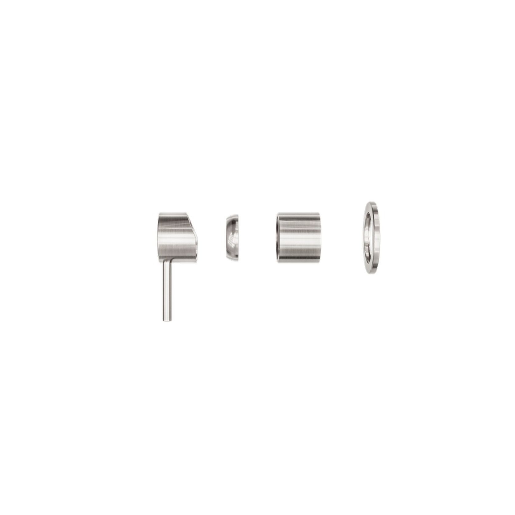 Zen SS316L Shower Mixer Trim Kits | Brushed Nickel gallery detail image