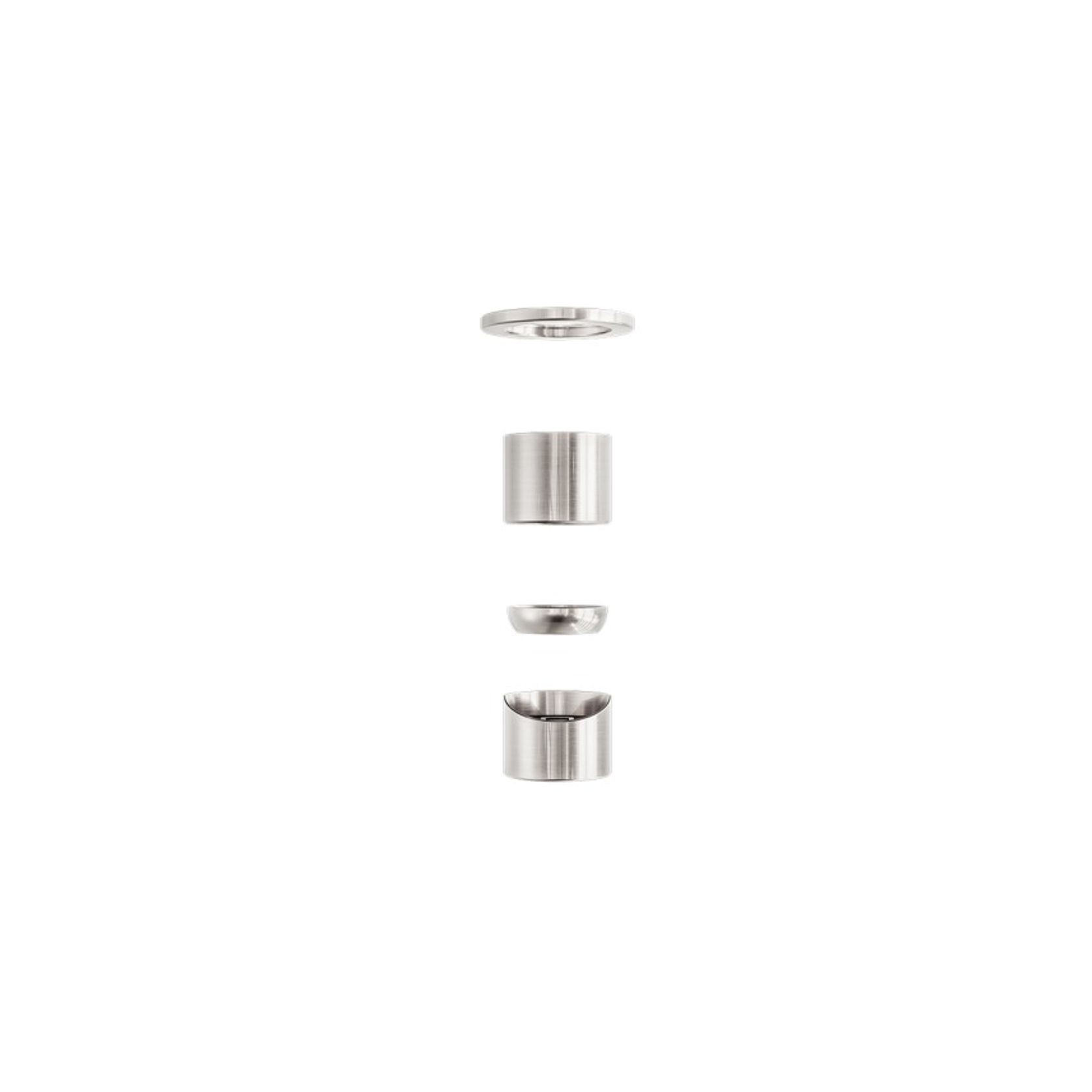 Zen SS316L Shower Mixer Trim Kits | Brushed Nickel gallery detail image