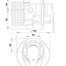 Futura Shower Mixer with Diverter gallery detail image