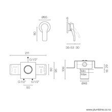 Lissoni Shower Mixer gallery detail image