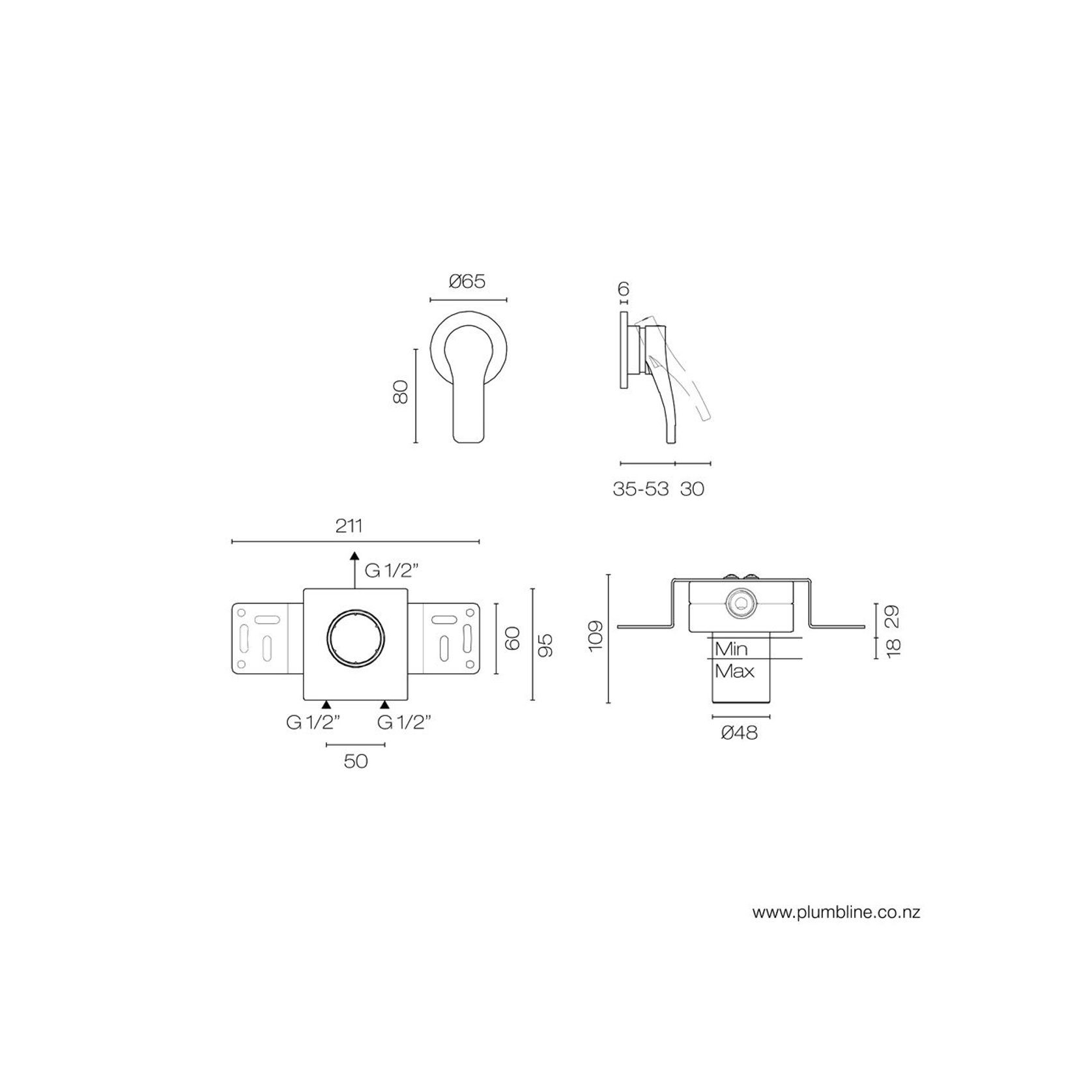 Lissoni Shower Mixer gallery detail image