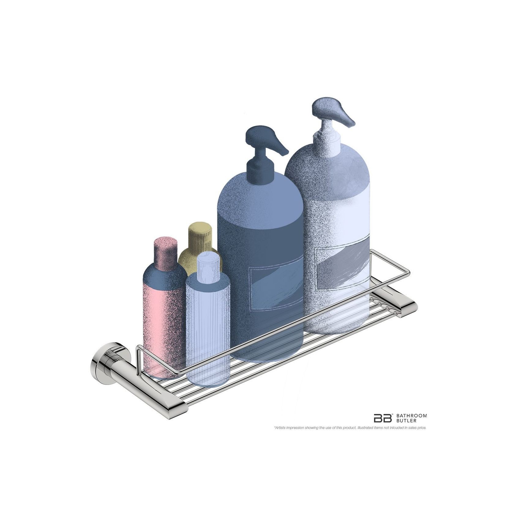 Shower Rack 330mm - 8200 Series Number 8220 gallery detail image