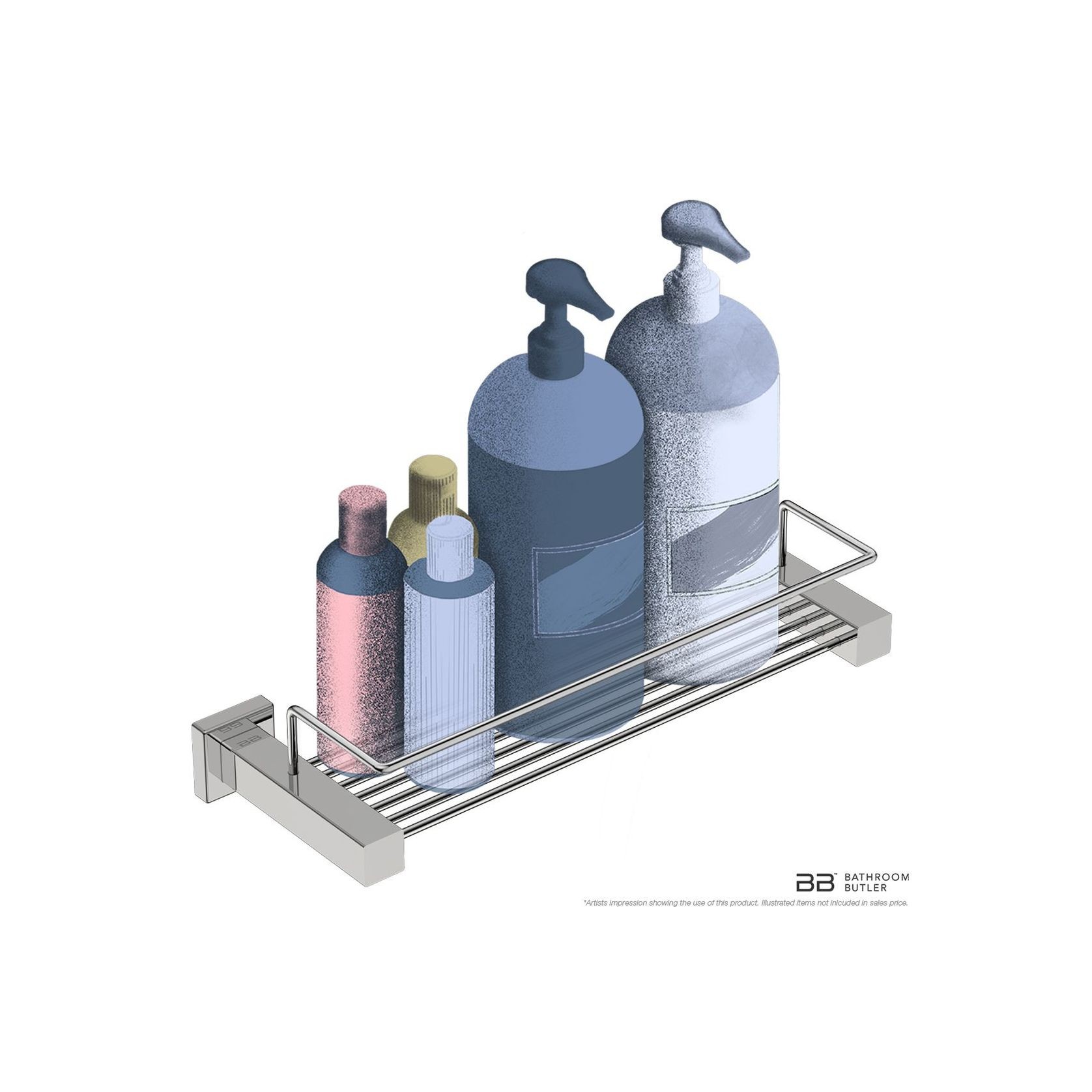 Shower Rack 330mm - 8500 Series Number 8520 gallery detail image