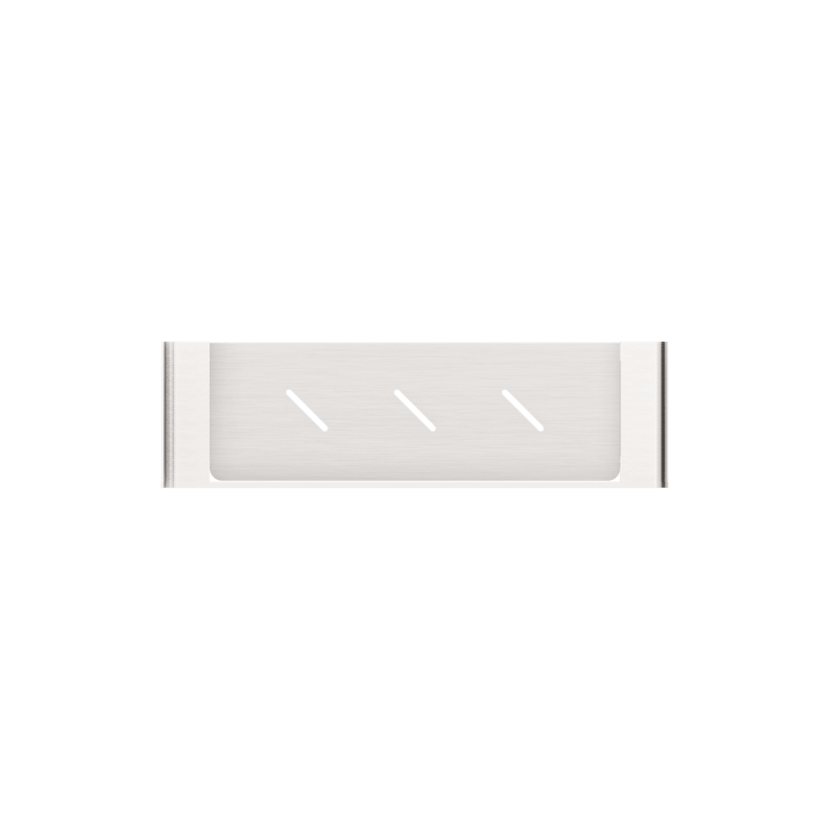 Bianca Metal Shower Shelf | Brushed Nickel gallery detail image