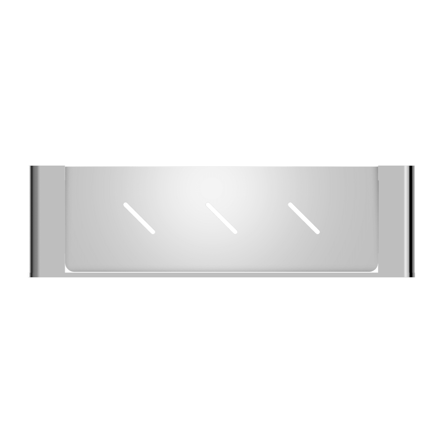 Bianca Metal Shower Shelf | Chrome gallery detail image