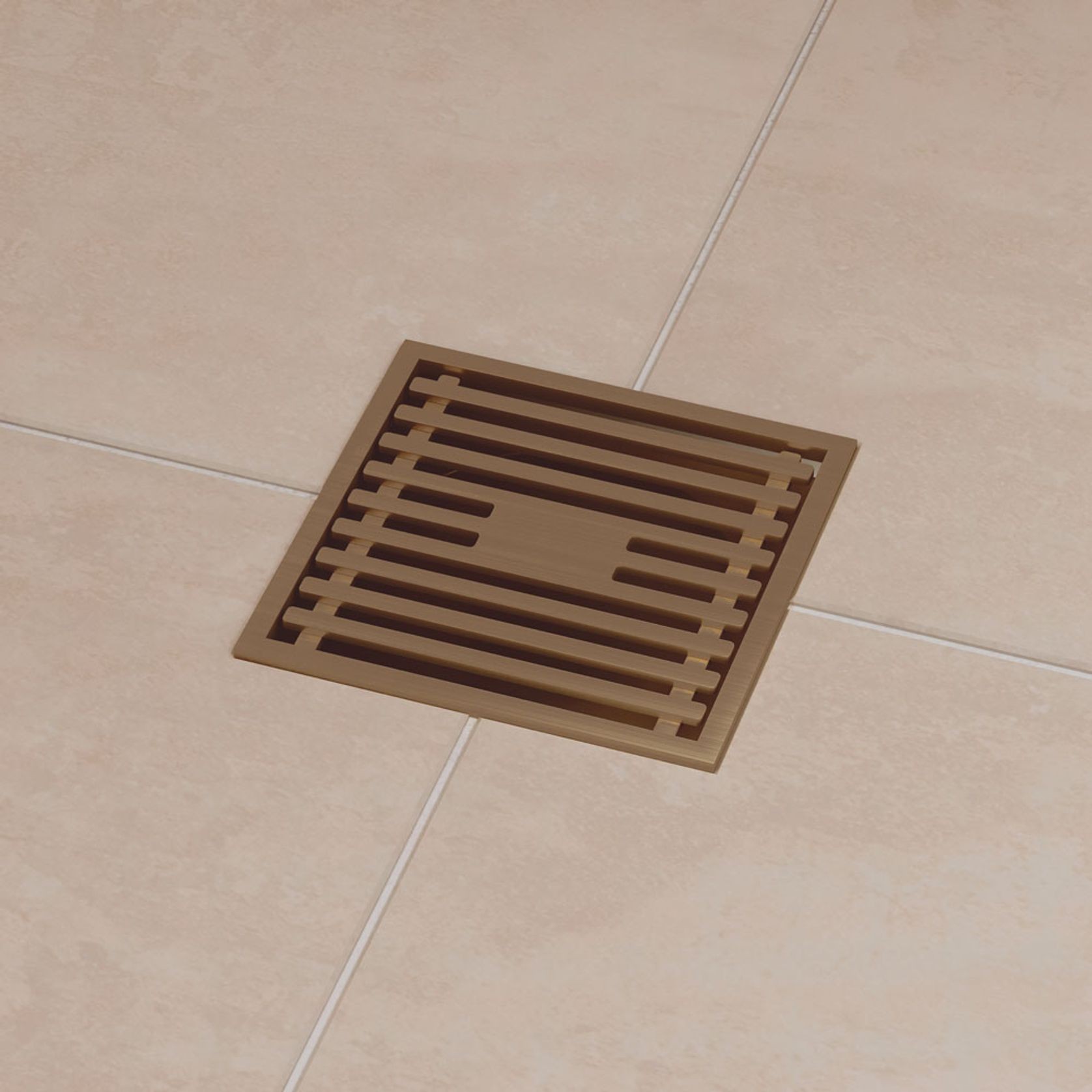 Square Slim Grate Floor Wastes gallery detail image
